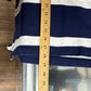 Vintage Polo Ralph Lauren Blue Striped Rugby Shirt Size XXL