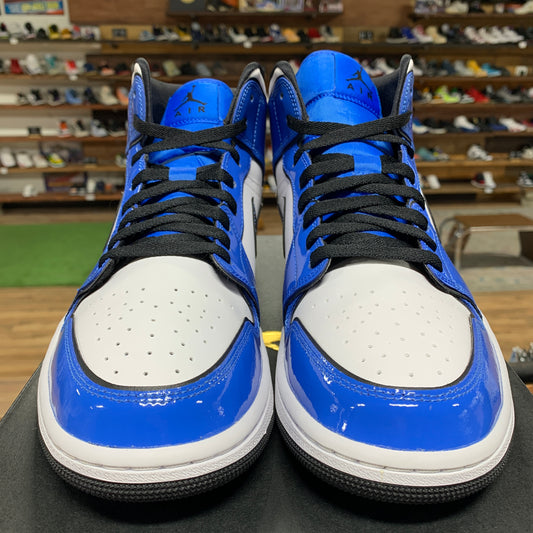 Jordan 1 Mid 'Signal Blue' Size 10.5