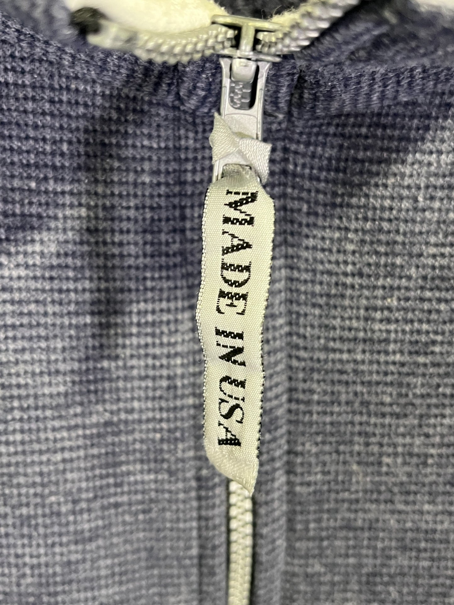 Vintage 90's Alaska Striped Quarter Zip Sweater Size Medium