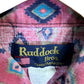 Vintage Ruddock Brothers Brushpopper Western Cowboy Shirt Size XL