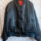 Vintage 70's Alpha Industries MA-1 Bomber Flight Military Jacket Size XL