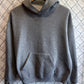 Vintage 90's Russell Athletic Made in USA Grey Blank Hoodie Size Medium