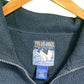 Vintage Big Dogs Polar Dogs Fleece Zip Up Navy Blue Vest Size Large