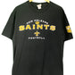 Vintage 00's New Orleans Saints Football Graphic Tee Size Large