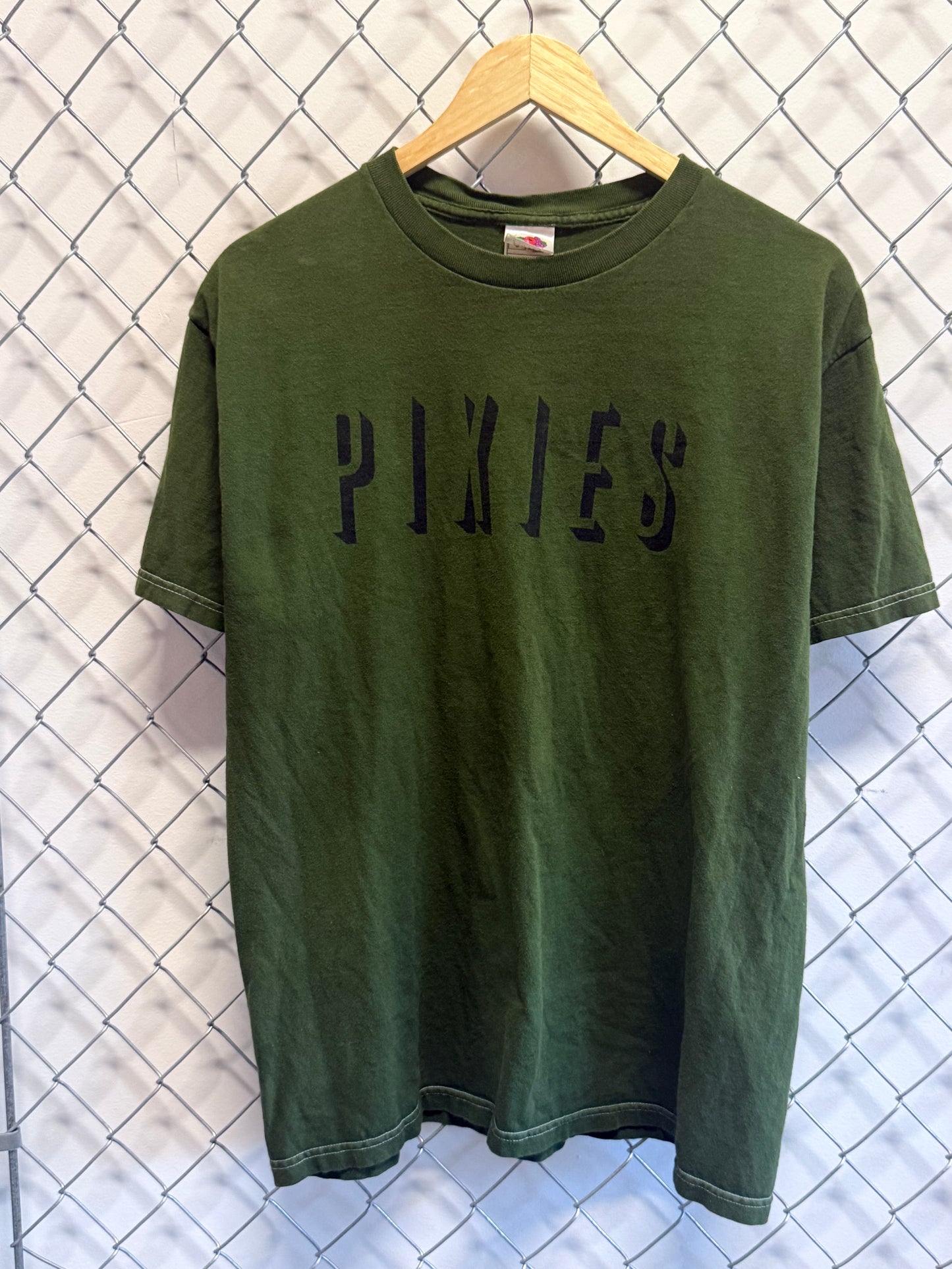 Vintage Y2K Pixies Sellout Tour Band Graphic Tee Size Large