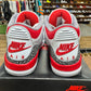Jordan 3 'Fire Red' Size 9