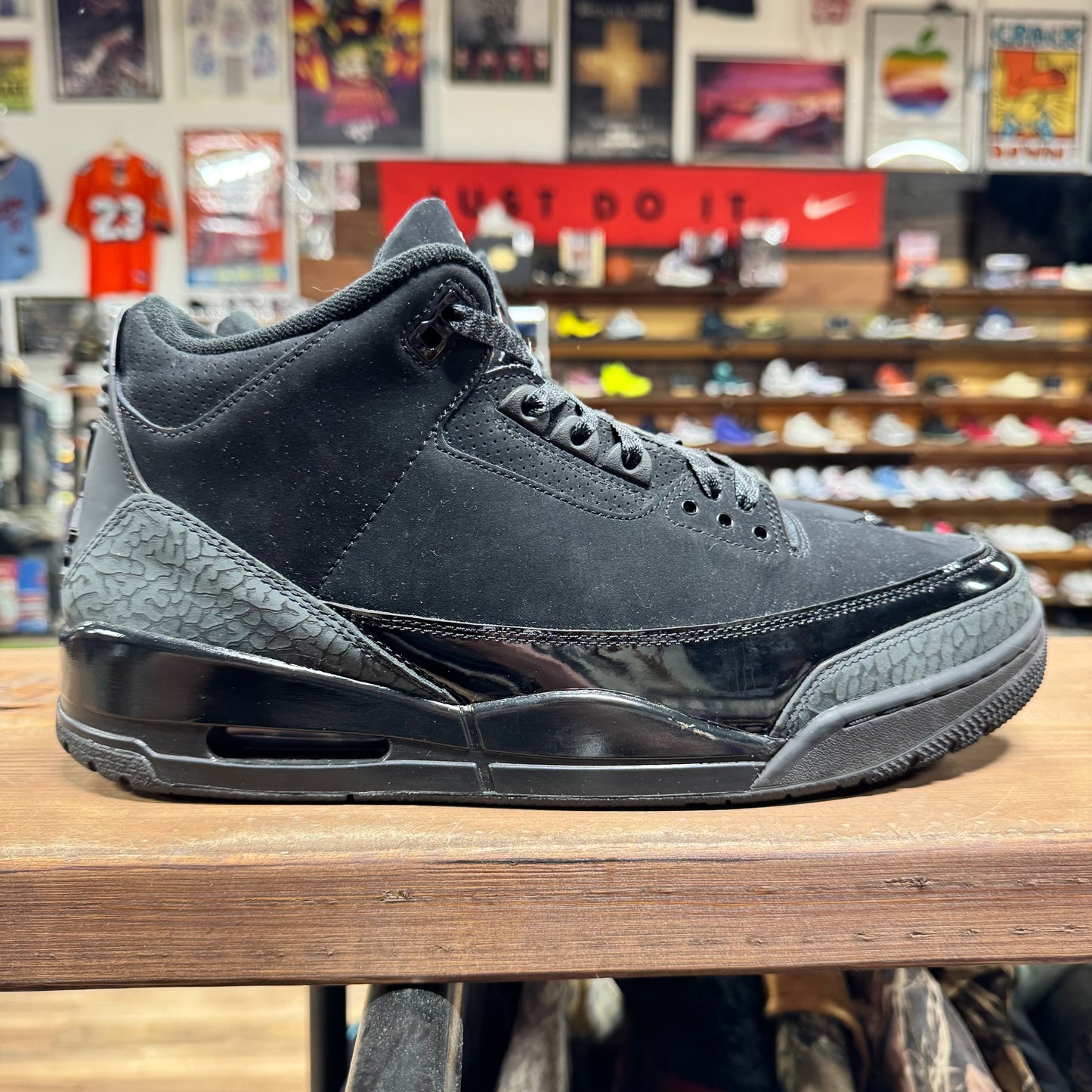Jordan 3 'Black Cat' Size 12