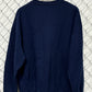 Vintage 90's Jerzees Navy Blue Blank Crewneck Sweater Size XXL