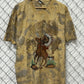 Vintage 90's Native American Nature Graphic Tee Size Large