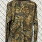 Vintage Woodland Camo Long Sleeve Shirt Size Large