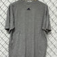 Vintage Y2K Adidas Classic Spellout Grey Tee Size Large