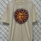 Vintage Y2K Sun Art Graphic Tee Size XXL