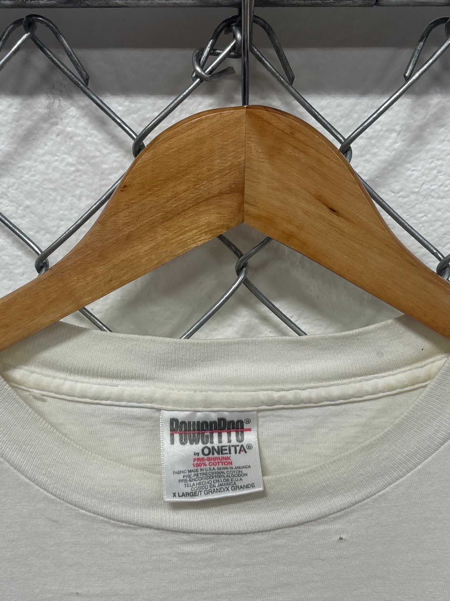 Vintage 90's Support Your Local Hookers Fishing Graphic Tee Size XL