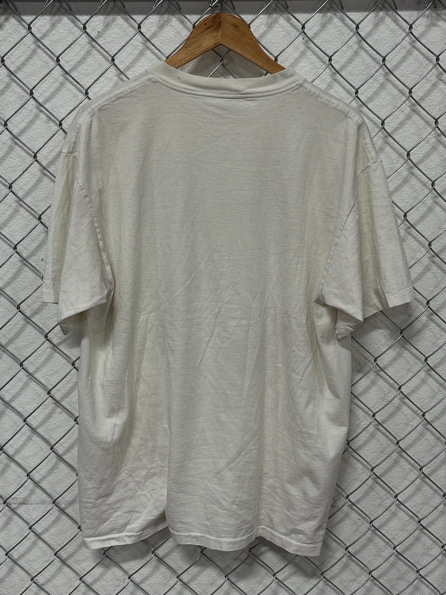 Vintage 90's Support Your Local Hookers Fishing Graphic Tee Size XL