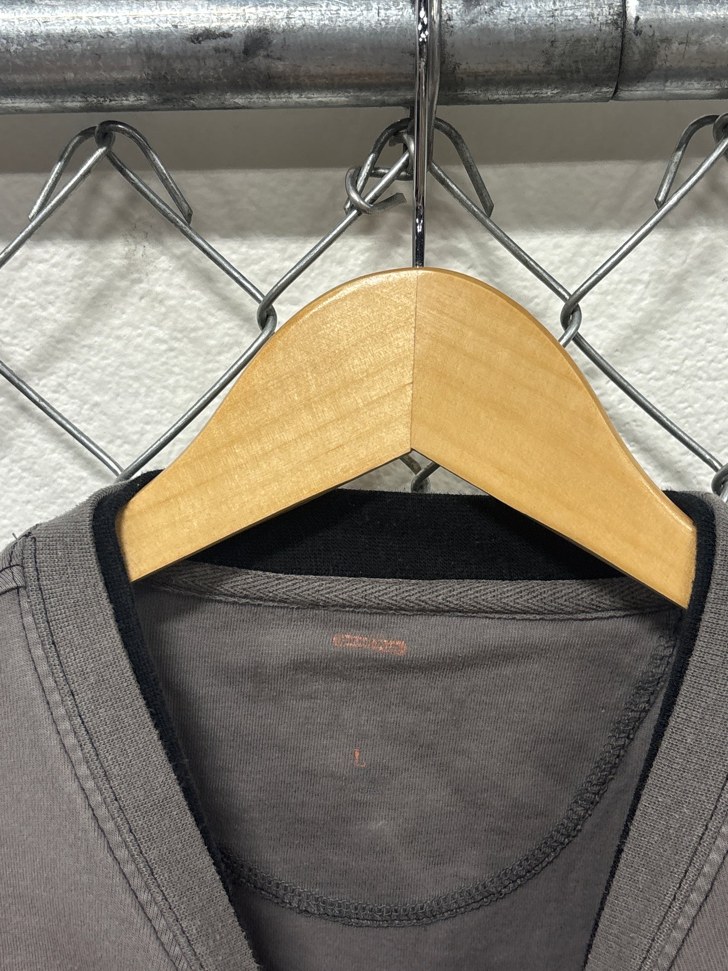 Vintage Y2K Deer Big Print Long Sleeve Shirt Size Large