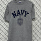 Vintage 90's US Navy Military Crest Graphic Tee Size Large