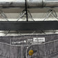 Carhartt Faded Grey Double Knee Carpenter Pants Size 34x34