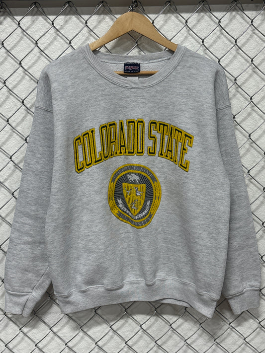Vintage 90's Colorado State University Buffaloes Collegiate Sweater Size Large