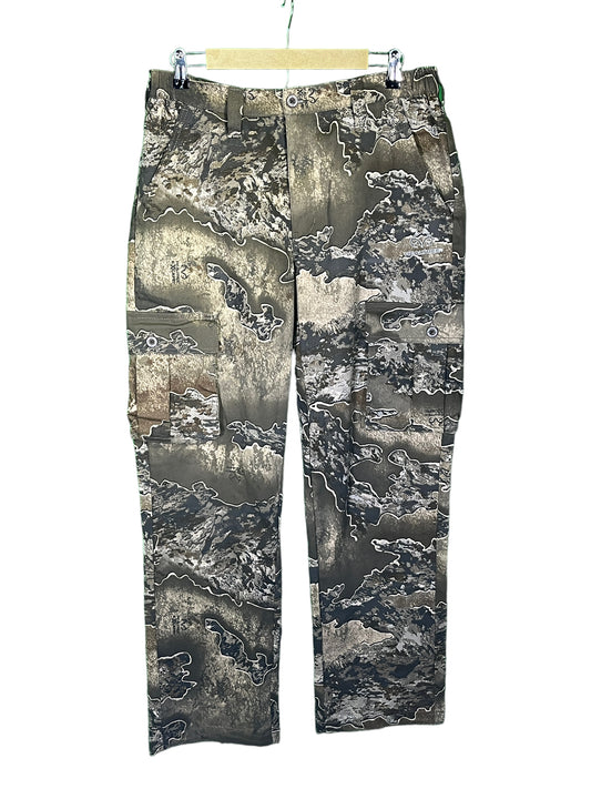 Vintage RealTree Hunters Woodland Camo Cargo Pants Size 32-34x30