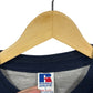 Vintage 90's Russell Athletic Blue Blank Button Up Sweater Size Large