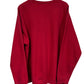 Vintage 90's Nike Small Swoosh Red Crewneck Sweater Size XL