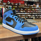 Jordan 1 Mid 'University Blue Black' Size 13