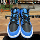 Jordan 1 Mid 'University Blue Black' Size 13