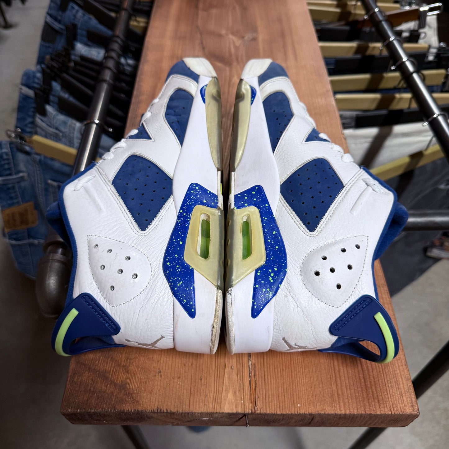 Jordan 6 Low 'Ghost Green' Size 11.5