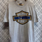 Vintage 90's Harley Davidson Grand Cayman Islands Biker Graphic Tee Size XL