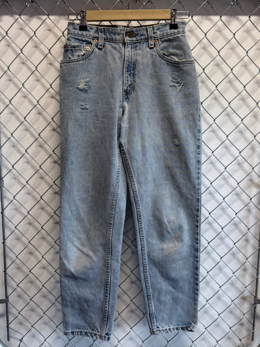 Vintage 90's Levi's 550 Women's Relaxed Fit Denim Jeans Size 26x27
