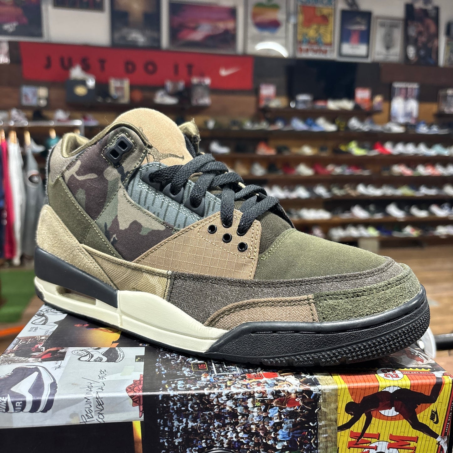 Jordan 3 'Patchwork Camo' Size 11
