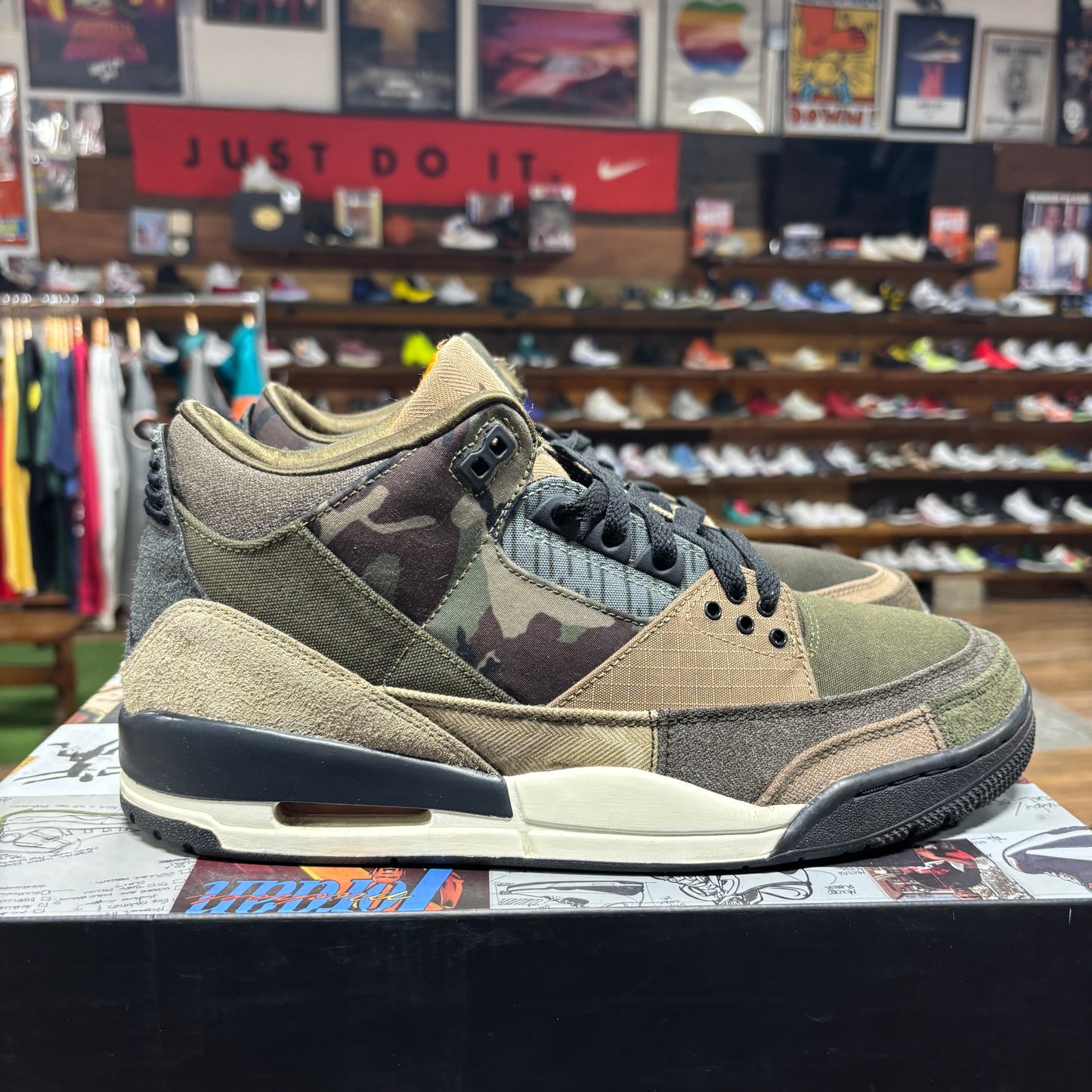Jordan 3 'Patchwork Camo' Size 11