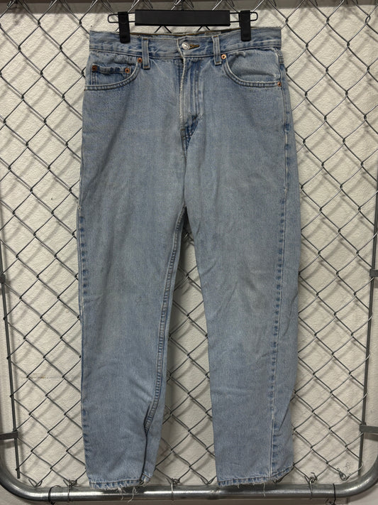 Vintage Y2K Levi's 505 Light Wash Denim Jeans Size 30x30