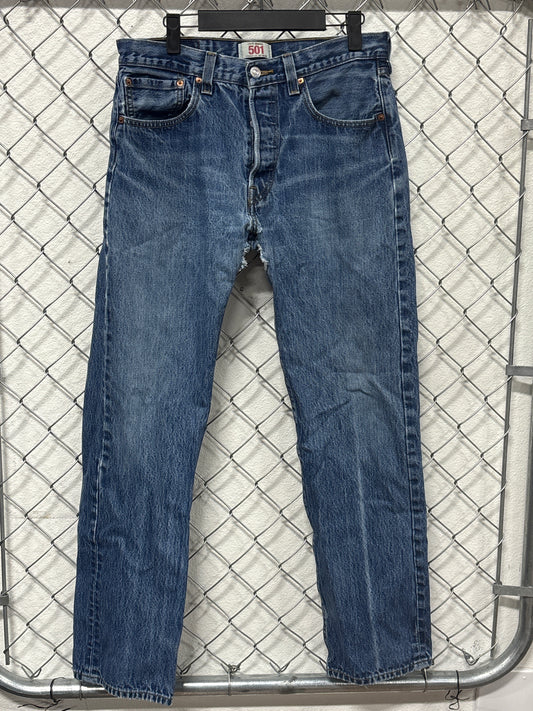 Vintage Y2K Levi's 501 Denim Jeans Size 32x32