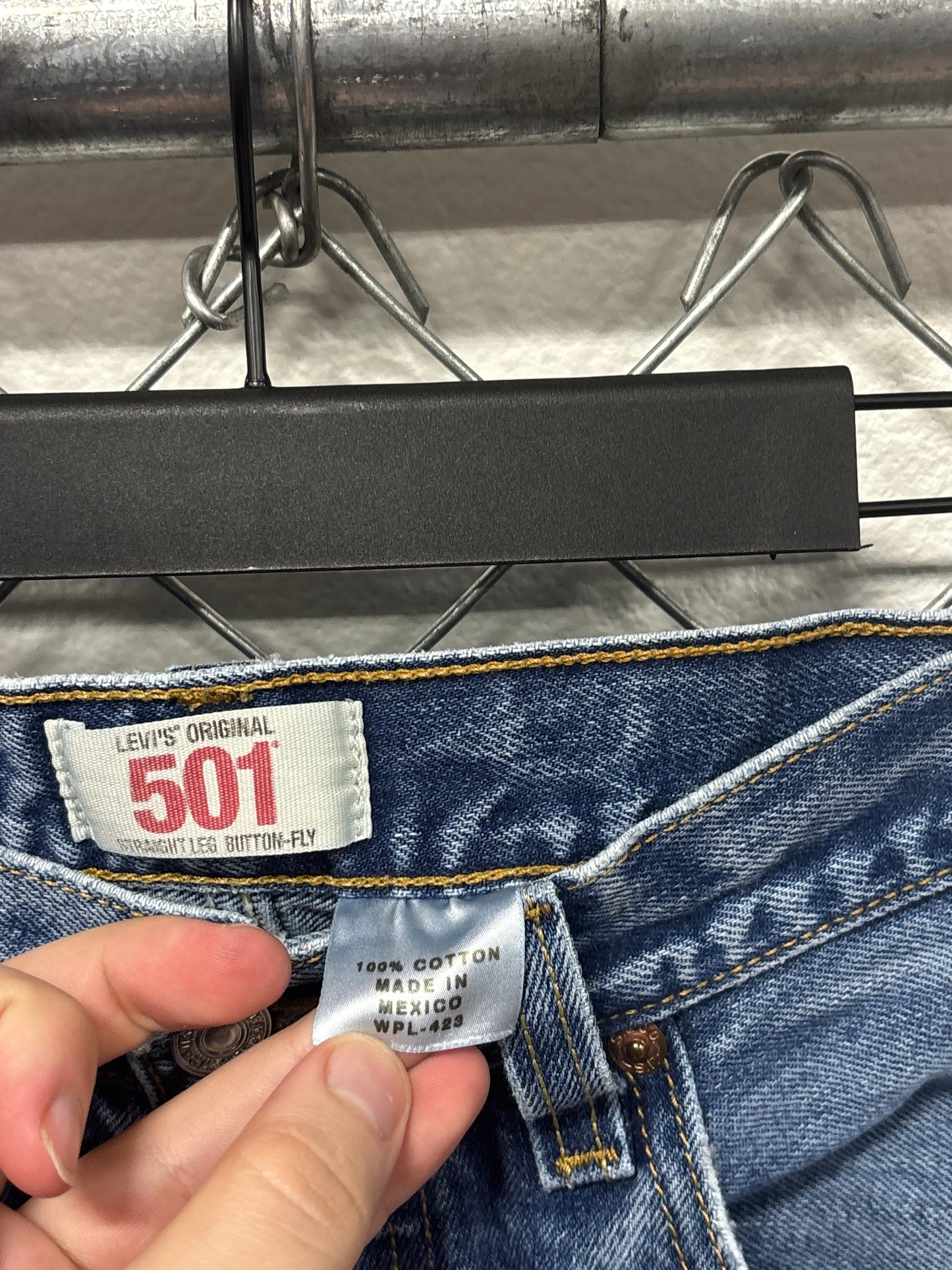 Vintage Y2K Levi's 501 Denim Jeans Size 32x32