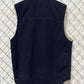 Carhartt Sherpa Lined Navy Blue FR Zip Up Work Vest Size Large Tall