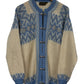 Vintage Nordstrikk Made in Norway Knit Clasp Argyle Sweater Size XL