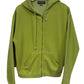 Vintage Rocke Gear Green Zip Up Hoodie Size Large