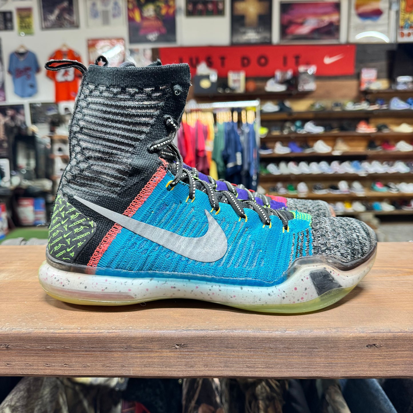Nike Kobe 10 High 'What The' Size 8.5