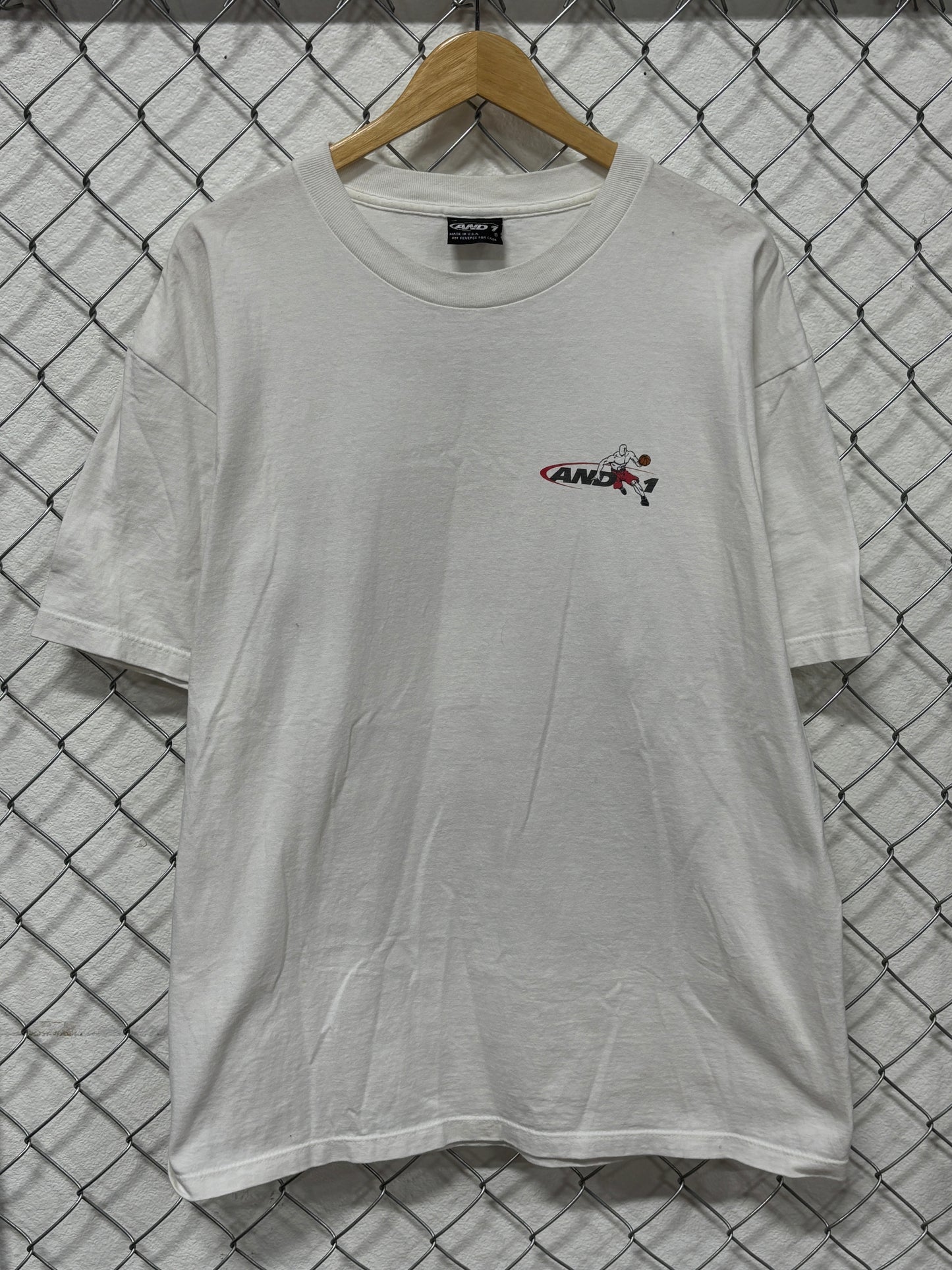 Vintage Y2K AND 1 Basketball My Game Double Platinum Tee Size XL