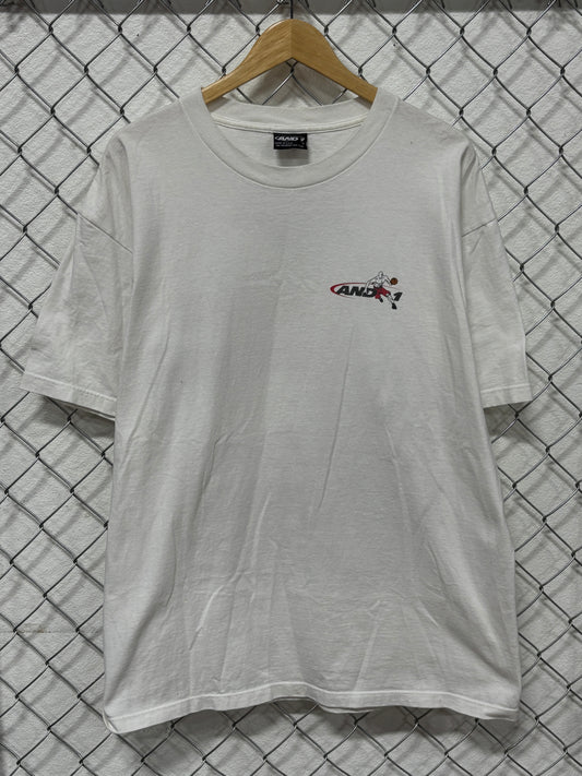 Vintage Y2K AND 1 Basketball My Game Double Platinum Tee Size XL