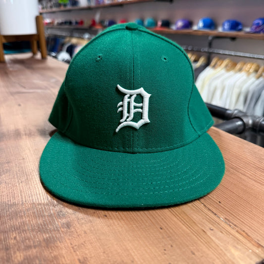 New Era Detroit Tigers MLB Fitted Baseball Hat Size 7 1/2