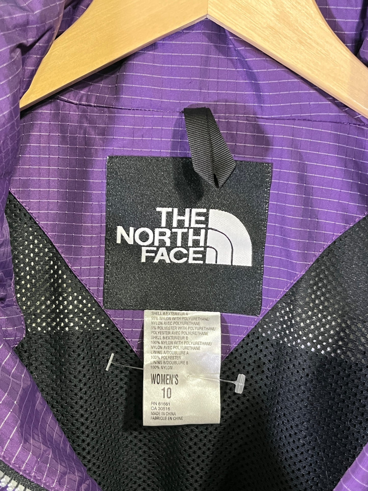 Vintage 90's The North Face Steeptech Extreme Gear Purple Coat Size Small (10)