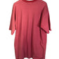 Vintage 90's Fruit of the Loom Light Red Grunge Style Striped Tee Size XL