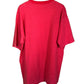 Vintage 90's Fruit of the Loom Red Striped Grunge Style Tee Size XL