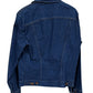 Vintage Wrangler Made USA No Fault Denim Trucker Jacket 74136 Size Large