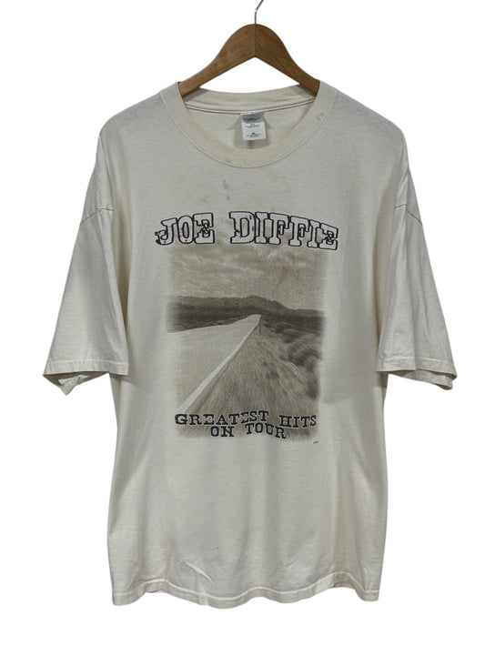 Vintage 00's Joe Diffie Country Music Greatest Hits Tour Tee Size XXL