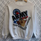 Vintage 1991 Wyoming Wrestling Camp Looney Tunes Sweater Size Medium