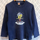 Vintage 1998 Looney Tunes Tweety Bird Ski Cartoon Sweater Size Small