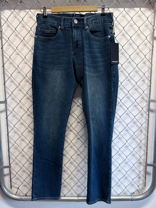 True Religion Geno Relaxed Slim Denim Jeans Size 30x31
